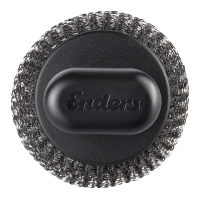Grillbürste Rund mit Edelstahl-Mesh