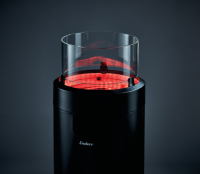 Terrassenfeuer NOVA LED L - grey / black 50mbar