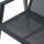 Bologna Move Sessel antrazit / Aluminiumgestell grau / Rantotex Bezug