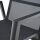 Bologna Move Sessel antrazit / Aluminiumgestell grau / Rantotex Bezug