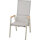 Bologna Move Sessel / matt seidengrau / Teamarmlehne / Aluminiumgestell