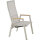 Bologna Move Sessel / matt seidengrau / Teamarmlehne / Aluminiumgestell