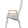 Bologna Move Sessel / matt seidengrau / Teamarmlehne / Aluminiumgestell