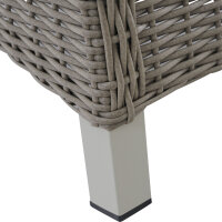 Corido Move Sessel / taupe / Aluminium / Teak / inkl. Auflage