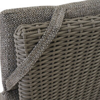 Corido Move Sessel / taupe / Aluminium / Teak / inkl. Auflage