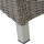 Corido Move Sessel / taupe / Aluminium / Teak / inkl. Auflage