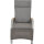 Corido Move Sessel / taupe / Aluminium / Teak / inkl. Auflage
