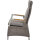 Corido Move Sessel / taupe / Aluminium / Teak / inkl. Auflage