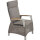 Corido Move Sessel / taupe / Aluminium / Teak / inkl. Auflage