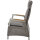 Corido Move Sessel / taupe / Aluminium / Teak / inkl. Auflage