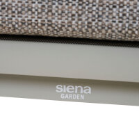 Cortina Move Sessel grau/taupe, Aluminium, Rope, Teak, inkl. Kissen