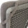 Cortina Move Sessel grau/taupe, Aluminium, Rope, Teak, inkl. Kissen