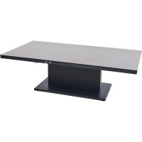 Talina e-Lifttisch 180cm x 95cm, Aluminium anthrazit, HPL beton, ohne Akku+Netzteil