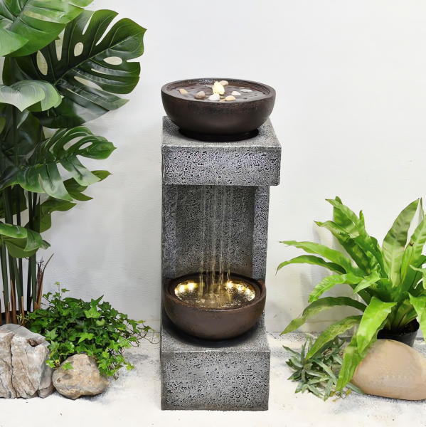 Brunnen ARTEMIS Polyresin, inkl. Pumpe