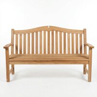 Teakholz Gartenbank WAHYU 3 Sitzer 150cm