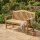 Teakholz Gartenbank WAHYU 3 Sitzer 150cm