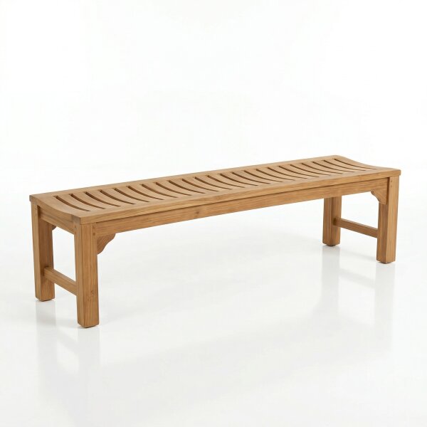 Teakholz Gartenbank DENNIS 3 Sitzer 180cm