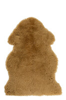 Teppich Schaffell Ocker