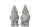 Zwerg Zement Grau Large, 2er Set