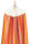 Hängematte Streifen Orange Mix, Baumwolle / Polyester