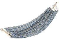 Hängematte Streifen blau/weiss, Baumwolle / Polyester
