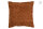 Kissen Viereckig Leder Cognac