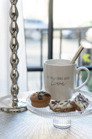 Tasse Liebe Keramik Silber 3er Set