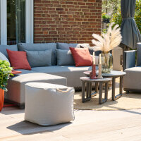 Integral Hocker chalk grey Sitz-Fußhocker chalk grey