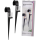 Wandkerzenhalter, 2er Set, aus Metall, Glas