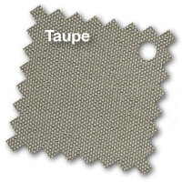 Mittelstockschirm Riva Ø300 Teak look / Taupe