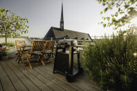 eURBAN 2 Elektrogrill 2200W, Grillrost, Seitenablage + Trolley