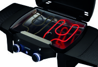 eURBAN 2 Elektrogrill 2200W, Grillrost, Seitenablage