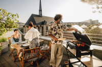 eURBAN 2 Elektrogrill 2200W, Grillrost, Seitenablage