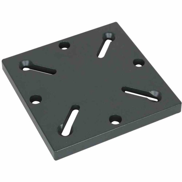 Adapter für Sonnenschirmständer von 64-113 mm Lochabstand