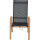 CATANIA Move Sessel Aluminiumgestell in teaklook, Ranotex® Bezug