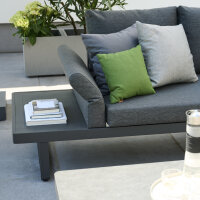 WESTON Loungeset 3-teilig aus Aluminium, Bezug, KPG