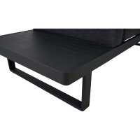 WESTON Loungeset 3-teilig aus Aluminium, Bezug, KPG