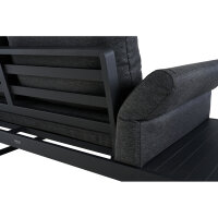 WESTON Loungeset 3-teilig aus Aluminium, Bezug, KPG