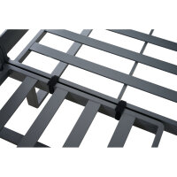 WESTON Loungeset 3-teilig aus Aluminium, Bezug, KPG