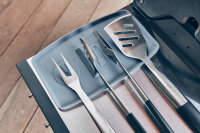 Premium Grillbesteck - 3er Set inkl. Tasche