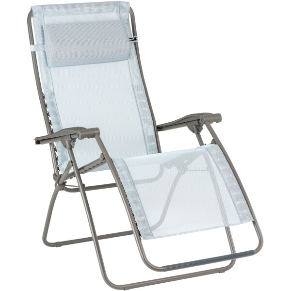 Relaxsessel Zero Gravity RSXA Clip, Batyline Gewebe / hellblau