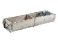 Deko-Ziegelform DUO, white washed