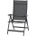 SAVINA XL Klappsessel matt anthrazitaus Aluminium Ranotex Bezug