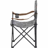 Alu-Campingfaltsessel Natura PU-Leder
