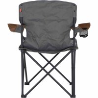 Alu-Campingfaltsessel Natura PU-Leder