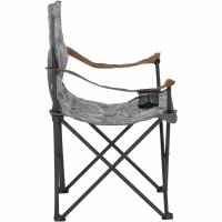 Alu-Campingfaltsessel Natura PU-Leder