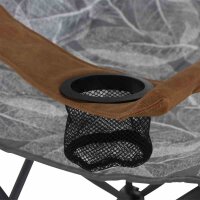 Alu-Campingfaltsessel Natura PU-Leder