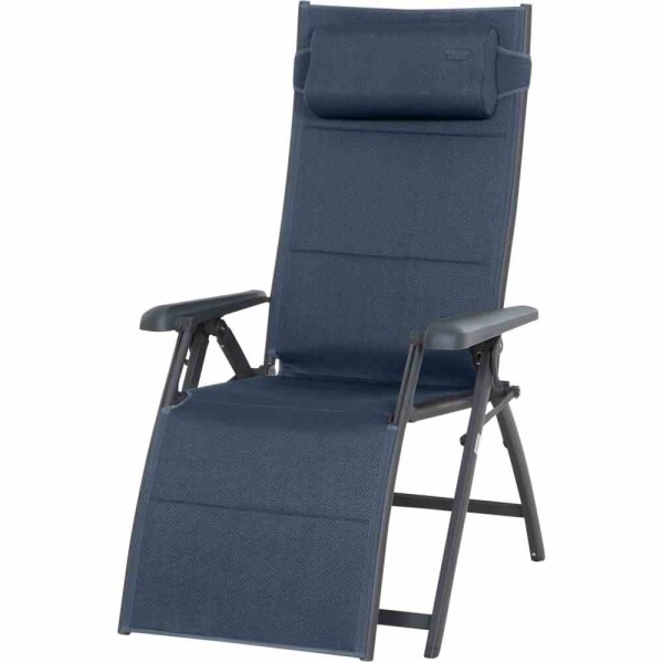 Camping Relax + PREMIUM blau Alu/ 2D Mesh