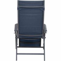 Camping Relax + PREMIUM blau Alu/ 2D Mesh