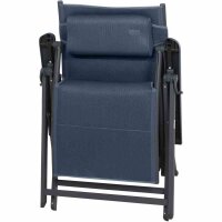 Camping Relax + PREMIUM blau Alu/ 2D Mesh